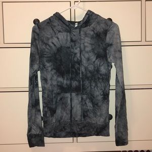 Tie dyed Hoded Top
